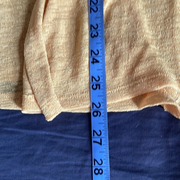 Kasper Petite Yellow Sheer Cardigan - Picture 4 of 4